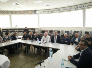 بالصور: لجنة الداخلية وجودة البيئة في الكنيست تزور مدينة اللد